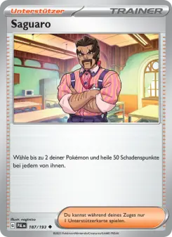 Pokémon-Karte Saguaro 187/193