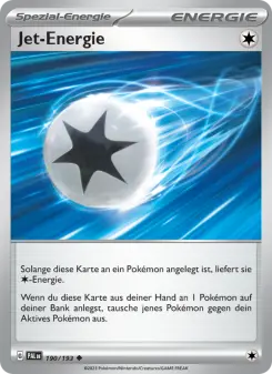 Pokémon-Karte Jet-Energie 190/193
