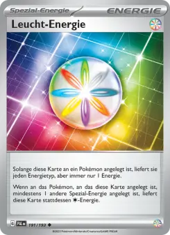 Pokémon-Karte Leucht-Energie 191/193