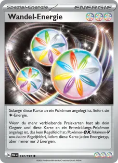 Pokémon-Karte Wandel-Energie 192/193