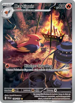 Pokémon-Karte Dartignis 199/193