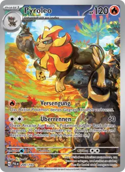 Pokémon-Karte Pyroleo 200/193