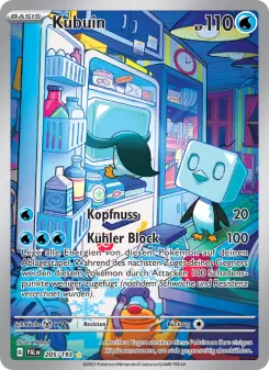 Pokémon-Karte Kubuin 205/193