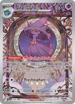 Pokémon-Karte Traunmagil 212/193