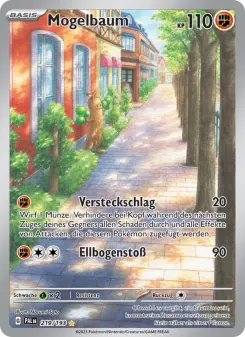 Pokémon-Karte Mogelbaum 219/193