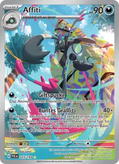 Pokémon-Karte Affiti 223/193