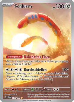 Pokémon-Karte Schlurm 224/193