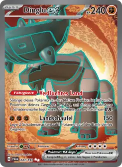 Pokémon-Karte Dinglu-ex 243/193