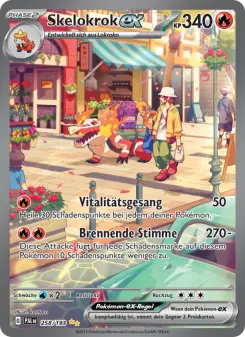 Pokémon-Karte Skelokrok-ex 258/193