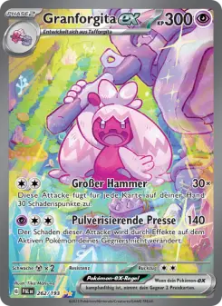 Pokémon-Karte Granforgita-ex 262/193