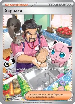 Pokémon-Karte Saguaro 270/193