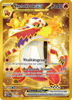 Pokémon-Karte Skelokrok-ex 272/193