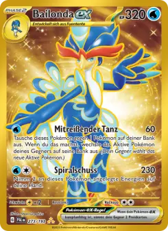 Pokémon-Karte Bailonda-ex 273/193
