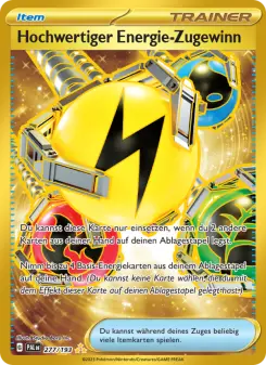Pokémon-Karte Hochwertiger Energie-Zugewinn 277/193
