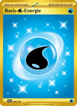 Pokémon-Karte Basis-Water-Energie 279/193