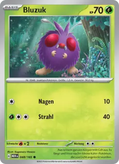 Pokémon-Karte Bluzuk 048/165