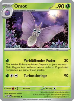 Pokémon-Karte Omot 049/165