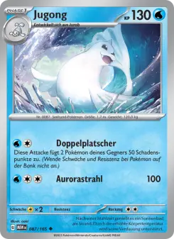 Pokémon-Karte Jugong 087/165