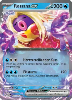 Pokémon-Karte Rossana-ex 124/165