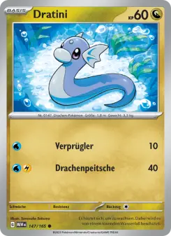 Pokémon-Karte Dratini 147/165