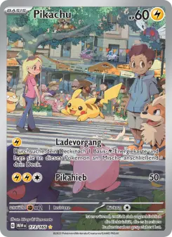 Pokémon-Karte Pikachu 173/165