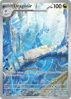 Pokémon-Karte Dragonir 181/165