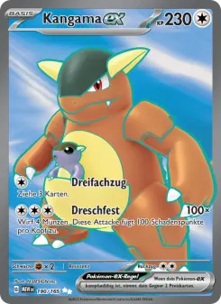 Pokémon-Karte Kangama-ex 190/165