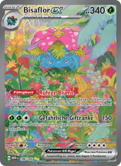 Pokémon-Karte Bisaflor-ex 198/165