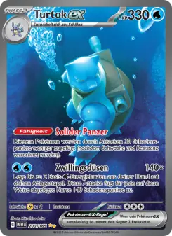 Pokémon-Karte Turtok-ex 200/165