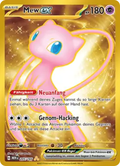 Pokémon-Karte Mew-ex 205/165