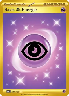 Pokémon-Karte Basis-Psychic-Energie 207/165