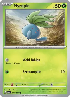 Pokémon-Karte Myrapla 001/197