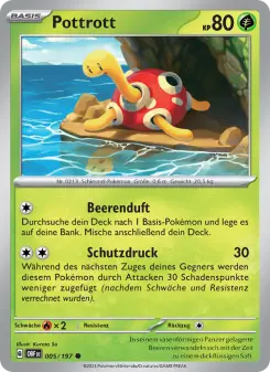 Pokémon-Karte Pottrott 005/197