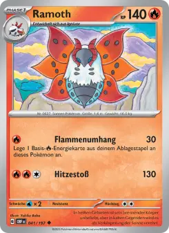 Pokémon-Karte Ramoth 041/197