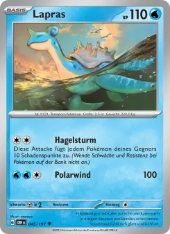 Pokémon-Karte Lapras 045/197