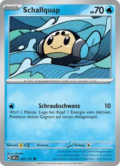Pokémon-Karte Schallquap 050/197