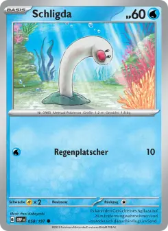 Pokémon-Karte Schligda 058/197