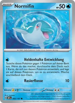 Pokémon-Karte Normifin 060/197
