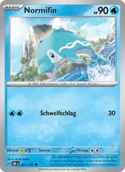 Pokémon-Karte Normifin 061/197