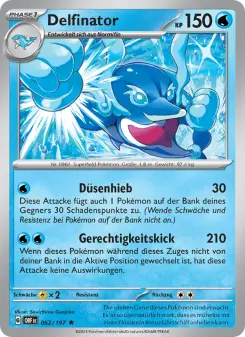 Pokémon-Karte Delfinator 062/197