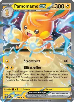 Pokémon-Karte Pamomamo-ex 073/197