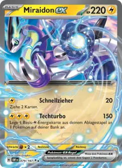 Pokémon-Karte Miraidon-ex 079/197
