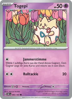 Pokémon-Karte Togepi 083/197