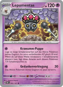 Pokémon-Karte Lepumentas 095/197