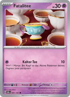 Pokémon-Karte Fatalitee 097/197