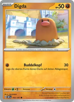 Pokémon-Karte Digda 103/197