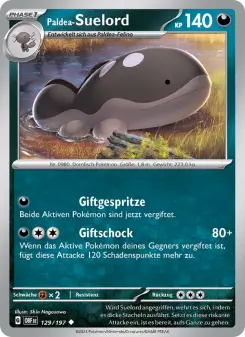Pokémon-Karte Paldea-Suelord 129/197