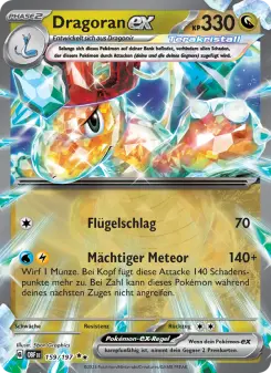 Pokémon-Karte Dragoran-ex 159/197