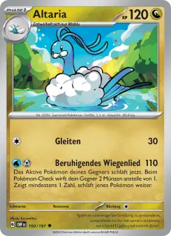 Pokémon-Karte Altaria 160/197