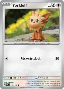 Pokémon-Karte Yorkleff 170/197